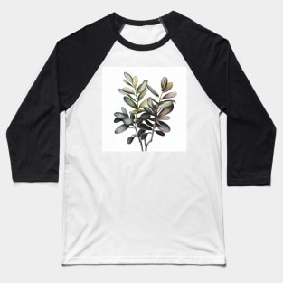 Adorable ZZ Plant Drawing Illustration Baseball T-Shirt